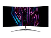 Acer Predator X45bmiiphuzx, 113 cm (44.5"), 3440 x 1440 pixlar, 4K Ultra HD, OLED, 0,3 ms, Svart UM.MXXEE.001