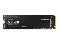 Samsung 980, 500 GB, M.2, 3100 MB/s MZ-V8V500BW