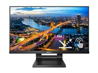 Philips 242B1TC - LED-skärm - 24" (23.8" visbar) - pekskärm - 1920 x 1080 Full HD (1080p) @ 75 Hz - IPS - 250 cd/m² - 1000:1 - 4 ms - HDMI, VGA, DisplayPort - högtalare - svart med struktur 242B1TC/00