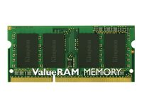 Kingston Technology ValueRAM 8GB DDR3L 1600MHz Kit, 8 GB, 2 x 4 GB, DDR3L, 1600 MHz, 204-pin SO-DIMM, Grön KVR16LS11K2/8