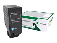 Lexmark 74C20C0, 3000 sidor, Cyan, 1 styck 74C20C0