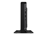 HP EliteDesk 805 G6 - Mini-desktop Ryzen 5 Pro 4650GE / upp till 4.2 GHz - RAM 8 GB - SSD 256 GB - NVMe - Radeon Graphics - Gigabit Ethernet, IEEE 802.11ax (Wi-Fi 6) - Win 10 Pro 64-bitars - skärm: ingen - med HP Wolf Pro Security Edition (3 år) 21L55EA#UUW