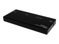 StarTech.com HDMI-splitter och signalförstärkare med 2 portar, HDMI, 2x HDMI, 1920 x 1200 pixlar, Svart, Stål, 15 m ST122HDMI2