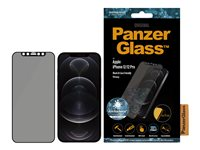 PanzerGlass P2711, Apple, Apple - iPhone 12, Apple - iPhone 12 Pro, Torr applicering, Reptålig, Stöttålig, Antibakteriell, Transparent, 1 styck P2711