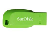 SANDISK Cruzer Blade 64GB Electric Green SDCZ50C-064G-B35GE