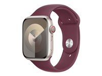 Apple - Band för smart klocka - 45 mm - M/L (passar handleder på 160 - 210 mm) - mullbär MT403ZM/A