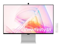 Samsung ViewFinity S9 S27C902PAU - S90PC Series - LED-skärm - Smart - 27" - 5120 x 2880 5K @ 60 Hz - IPS - 600 cd/m² - 1000:1 - 5 ms - Mini DisplayPort, Thunderbolt 4 - högtalare - silver, metallsilver LS27C902PAUXEN