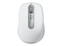 Logitech MX Anywhere 3S for Business, högerhand, laser, Trådlös RF + Bluetooth, 8000 DPI, Vit 910-006959