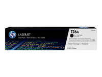 HP 126A original toner cartridge black standard capacity 2-pack CE310AD