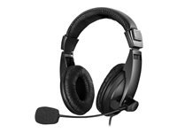 Sandberg Saver USB Headset Large, Kabel, Samtal/musik, 20 - 20000 hz, 258 g, Headset, Svart 325-27