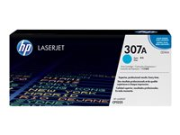 HP original Colour LaserJet CE741A Toner cartridge cyan standard capacity 7.300 pages 1-pack CE741A