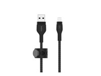 Belkin CAA010BT3MBK, 3 m, USB A, USB C/Lightning, Hankoppling, Hankoppling, Svart CAA010BT3MBK