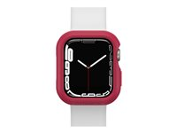 OtterBox - Stötsskydd för smartwatch - 41mm - polykarbonat - rouge rubellite (rosa) - för Apple Watch (41 mm) 77-93703