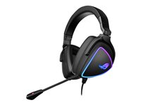 ASUS ROG Delta S, Kabel, Spela, 300 g, Headset, Svart 90YH02K0-B2UA00