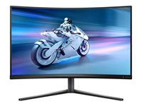 Philips Evnia 5000 32M2C5500W - LED-skärm - spel - böjd - 32" (31.5" visbar) - 2560 x 1440 QHD @ 240 Hz - VA - 500 cd/m² - 4000:1 - DisplayHDR 400 - 0.5 ms - 2xHDMI, 2xDisplayPort - mörk skiffer 32M2C5500W/00