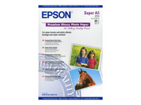 EPSON photopaper glossy premium A3+ 330x483mm photopaper glaenzend 255g/m C13S041316