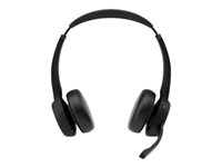 Cisco Headset 722 - Headset - på örat - Bluetooth - trådlös - kolsvart - Cisco Webex Certified BUN-722+CAMD-C-WW