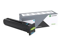 Lexmark 73B0020, 15000 sidor, Cyan, 1 styck 73B0020