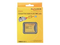 DeLOCK 61796, CompactFlash, Svart, 36,4 mm, 42,8 mm, 5 mm, Kabel 61796