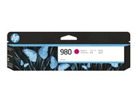 HP 980 - 86.5 ml - magenta - original - bläckpatron - för Officejet Enterprise Color MFP X585, Officejet Enterprise Color Flow MFP X585 D8J08A