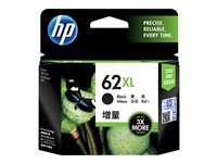 HP 62XL BLACK INK CARTRIDGE EN/RU/FR/PL/CZ/HU MSD C2P05AE#UUQ