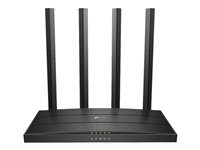 TP-Link Archer C80, Wi-Fi 5 (802.11ac), Dual-band (2,4 GHz / 5 GHz), Nätverksansluten (Ethernet), Svart, Bordsrouter ARCHER C80