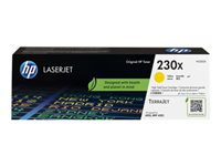 HP 230X Yellow Original LaserJet Toner Cartridge, 5500 sidor, Gul, 1 styck W2302X