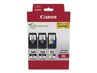 Canon 3712C009, Hög (XL) avkastning, 3 styck, Flerpack 3712C009