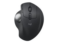 Logitech Ergo Series MX Ergo S - Styrkula - avancerad - ergonomisk - optisk - 8 knappar - trådlös - Bluetooth, 2.4 GHz - Logitech Logi Bolt USB-mottagare - grafit 910-007260