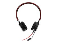 Jabra EVOLVE 40 MS Duo USB Headband, Noise cancelling, USB connector, with mute-button and volume control on the cord, Busylight , Discret boomarm, Microsoft optimized 6399-823-109