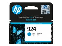 HP 924 - Cyan - original - Officejet - bläckpatron - för Pavilion 8120, 8130 4K0U3NE