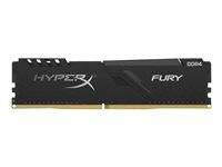 HyperX FURY - DDR4 - sats - 16 GB: 4 x 4 GB - DIMM 288-pin - 3000 MHz / PC4-24000 - CL15 - 1.35 V - ej buffrad - icke ECC - svart HX430C15FB3K4/16