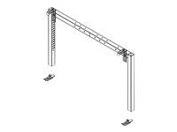 Multibrackets 1237, Vinkeljärn, Vit, 106,7 cm (42"), 2,79 m (110"), 7 kg, 665 mm 7350073731237