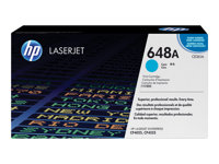 HP 648A original Color LaserJet Toner cartridge CE261A cyan standard capacity 11.000 pages 1-pack CE261A