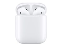 Apple AirPods (2nd generation) AirPods, True Wireless Stereo (TWS), Samtal/musik, 46 g, Headset, Vit MV7N2ZM/A