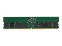 Kingston Technology KSM52E42BS8KM-16HA, 16 GB, 1 x 16 GB, DDR5, 5200 MHz, 288-pin DIMM, Svart, Grön KSM52E42BS8KM-16HA