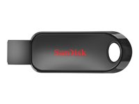 SanDisk Cruzer Snap - USB flash-enhet - 32 GB - USB 2.0 SDCZ62-032G-G46T