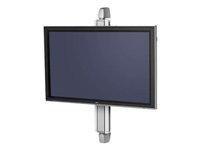 SMS Flatscreen X WH S1455 - Väggstativ med 1455mm pelare, Max last 50kg, Alu/Vit PD081003-P0