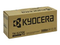 KYOCERA TK-5270K, 6000 sidor, Svart, 1 styck 1T02TV0NL0