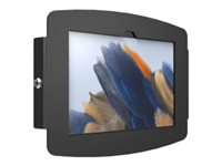 Compulocks Galaxy Tab Active Pro 10.1" Space Enclosure Wall Mount - Hölje - synlig kamera fram/bak - för surfplatta - låsbar - höggradig aluminium - svart - skärmstorlek: 10.1" - monteringsgränssnitt: 100 x 100 mm - väggmonterbar, bänkskiva - för Sam 2101GASB