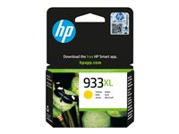 HP 933XL High Yield Yellow Original Ink Cartridge, Hög (XL) avkastning, Pigmentbaserat bläck, 8,5 ml, 825 sidor, 1 styck CN056AE#BGX