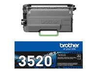 BROTHER TN3520 Toner Cartridge Black 20k TN3520