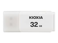 Kioxia TransMemory U202, 32 GB, USB Type-A, 2.0, Keps, 8 g, Vit LU202W032GG4