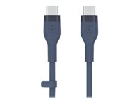 Belkin BOOST?CHARGE Flex, 2 m, USB C, USB C, USB 2.0, Blå CAB009BT2MBL