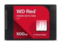 Western Digital Red SA500, 500 GB, 2.5", 560 MB/s, 6 Gbit/s WDS500G1R0A