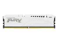 Kingston FURY Beast - DDR5 - sats - 32 GB: 2 x 16 GB - DIMM 288-pin - 6800 MHz / PC5-54400 - CL34 - 1.4 V - ej buffrad - on-die ECC - vit KF568C34BWEK2-32