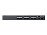 Dell Networking S3124F - Switch - L3 - Administrerad - 24 x Gigabit SFP + 2 x 10 Gigabit SFP+ + 2 x kombinations-Gigabit SFP - främre till bakre luftflöde - rackmonterbar - Dell Smart Value - med 3 års Dell ProSupport 210-AIMS