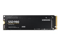 Samsung 980, 250 GB, M.2, 1300 MB/s MZ-V8V250BW