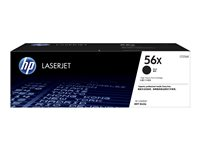 HP 56X svart LaserJet-originaltonerkassett med hög kapacitet, 13700 sidor, Svart, 1 styck CF256X