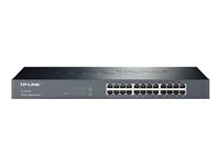 TP-Link TL-SG1024, Ohanterad, L2, Gigabit Ethernet (10/100/1000), Full duplex, Rackmontering TL-SG1024